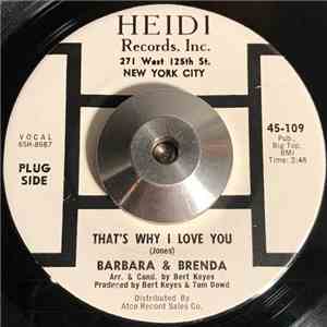 Barbara & Brenda - That's Why I Love You / One More Chance