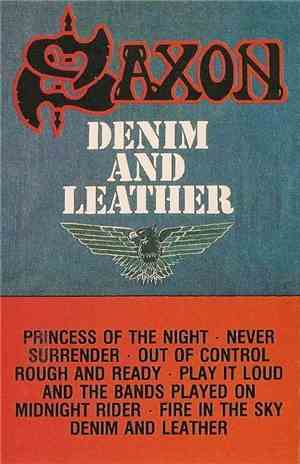 Saxon - Denim And Leather