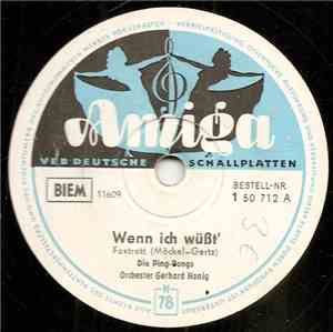 Helga Brauer, Orchester Gerhard Honig - Wenn Ich wüßt / Kennst Du Die Liebe