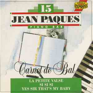 Jean Paques - Piano Bar 10 - Carnet De Bal