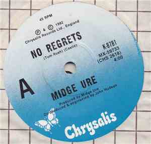 Midge Ure - No Regrets