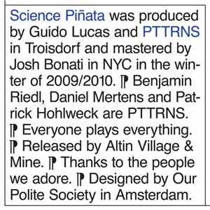 PTTRNS - Science Piñata
