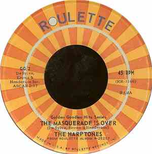 The Harptones - The Masquerade Is Over / The Shrine Of St. Cecilia