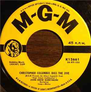 John Drew Barrymore / Philippa Fallon - Christopher Columbus Digs The Jive  ...