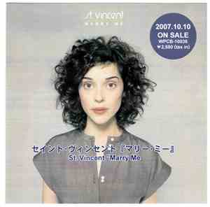 St. Vincent - Marry Me