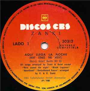 Edo Zanki - Aqui Llega La Noche (Here Comes The Night)