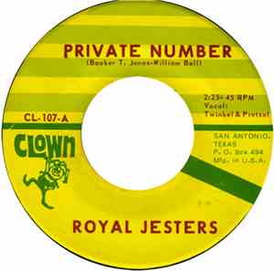The Royal Jesters - Private Number / Girl I Can't Forget