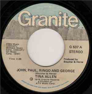 Tina Allen / The Tina Allen Group - John, Paul, Ringo And George / The Day  ...