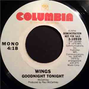 Wings  - Goodnight Tonight