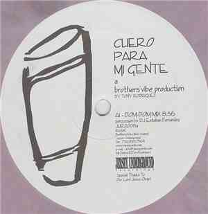 Brothers' Vibe - Cuero Para Mi Gente