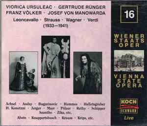 Chor Und Orchester Der Wiener Stattsoper, Josef Krips, François Ruhlmann, C ...