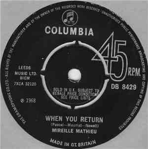 Mireille Mathieu - When You Return