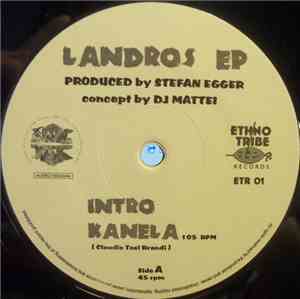 Stefan Egger presents DJ Mattei, TBC - Landros EP