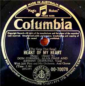 Don Cornell, Alan Dale And Johnny Desmond - I Think I'll Fall In Love Today ...