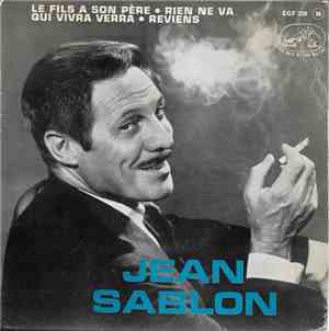 Jean Sablon - le fils à son père