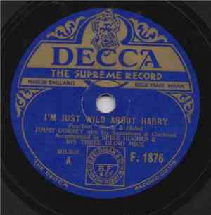 Jimmy Dorsey Accompanied By Spike Hughes And His Three Blind Mice - I'm Jus ...