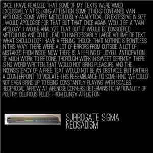 Surrogate sigma - Neosadism